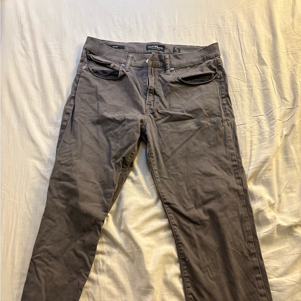 Lucky Brand Gray Chinos